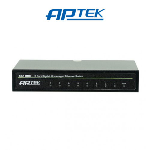 Switch Gigabit APTEK SG1080 8 Port Switch Gigabit APTEK SG1080 8 Port