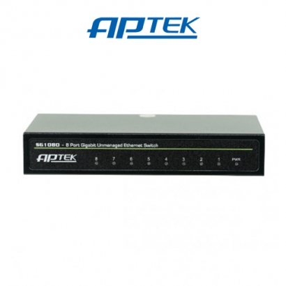Switch Gigabit APTEK SG1080 8 Port Switch Gigabit APTEK SG1080 8 Port