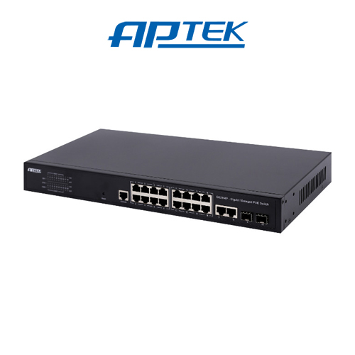 Switch PoE Gigabit APTEK SG2164P 16 Port Switch PoE Gigabit APTEK SG2164P 16 Port
