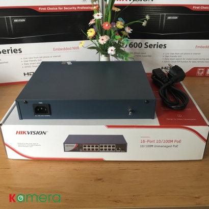 Switch PoE Hikvision DS-3E0318P-E/M 18 Port