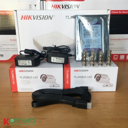 TRỌN BỘ 2 CAMERA HIKVISION 1080P