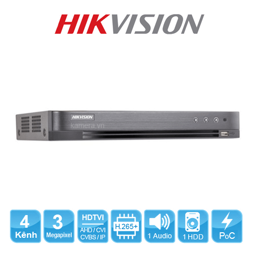 Đầu ghi hình HIKVISION DS-7204HQHI-K1/P Đầu ghi hình HIKVISION DS-7204HQHI-K1/P