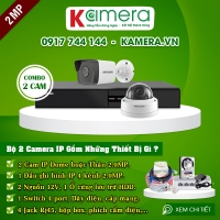 TRỌN BỘ 02 CAMERA IP HIKVISION 2.0MP