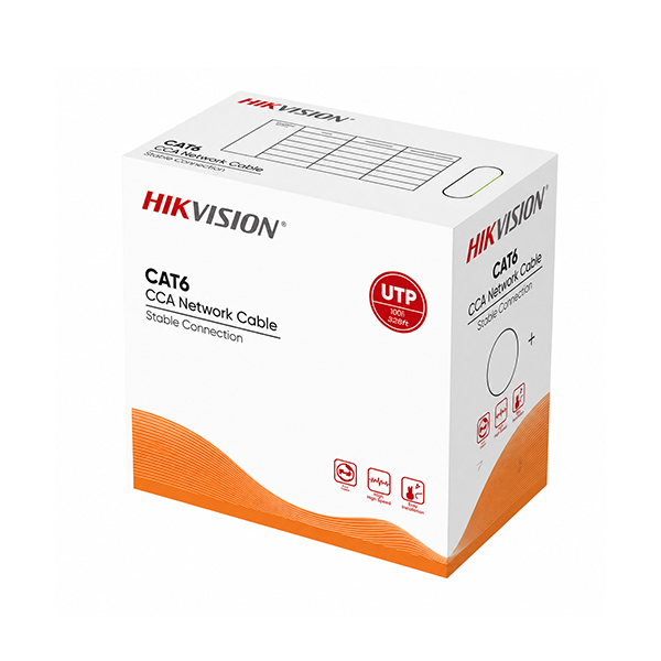 Cáp Mạng CAT6E UTP HIKVISION DS-1LN6UU/CCA Cáp Mạng CAT6E UTP HIKVISION DS-1LN6UU/CCA