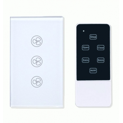 Công Tắc Cảm Ứng Thông Minh 3 Nút Điều Khiển Quạt SmartZ SWF Có Kèm Remote Công Tắc Cảm Ứng Thông Minh 3 Nút Điều Khiển Quạt SmartZ SWF Có Kèm Remote