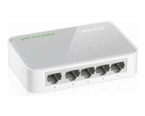 Switch TP-LINK TL-SF1005D 5-Port 10/100Mbps Switch TP-LINK TL-SF1005D 5-Port 10/100Mbps