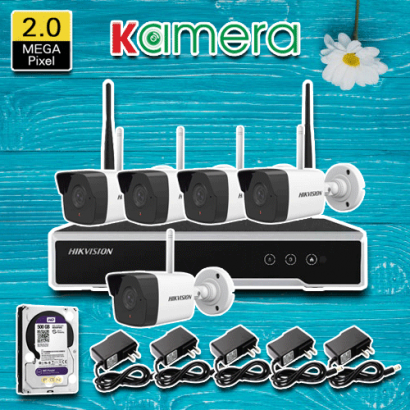 TRỌN BỘ 05 CAMERA WIFI HIKVISION TRỌN BỘ 05 CAMERA WIFI HIKVISION
